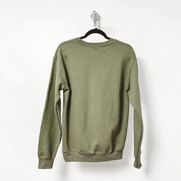 Taylor Swift ...Ready For It Sleeve Snake Reputation Era Sweatshirt Green Small - Picture 2 of 7